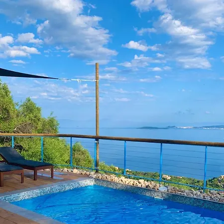 House Tanna Of Intaba Spectacular Sea Views Corfiot Riviera Spartilas Corfu Island Greece Close To Ipsos Дом отдыха